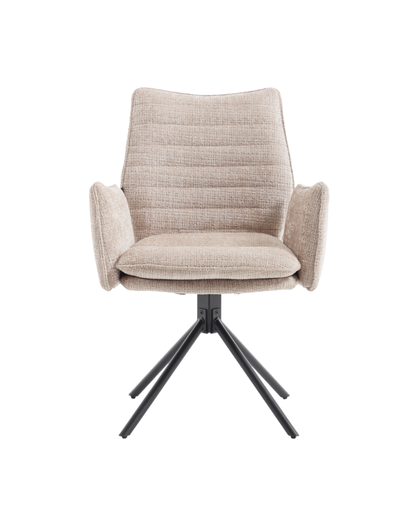 Damn Eetkamerstoel Tim Cremona 14 Taupe