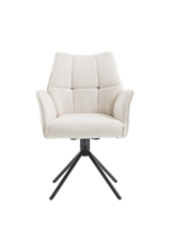 Damn Eetkamerstoel Sem Tresor 22 Ecru