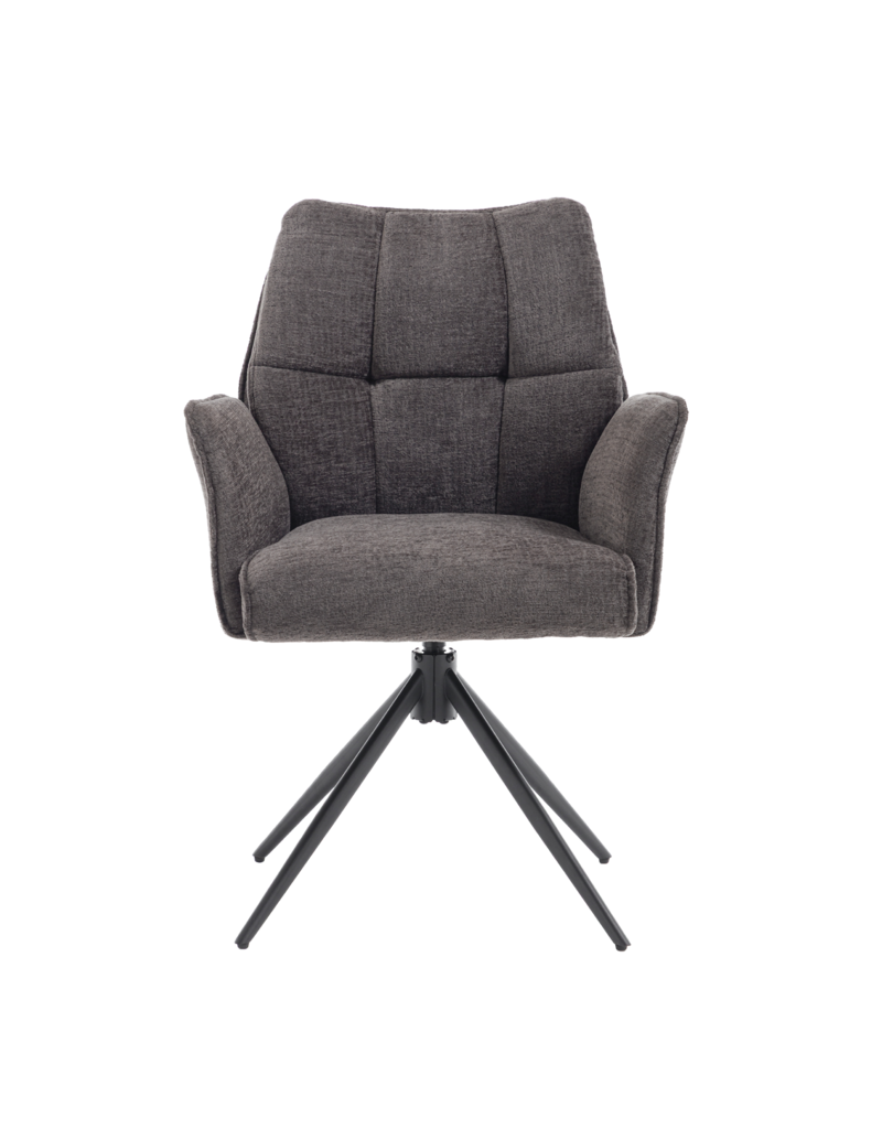 Damn Eetkamerstoel Sem Tresor 16 Donkergrijs