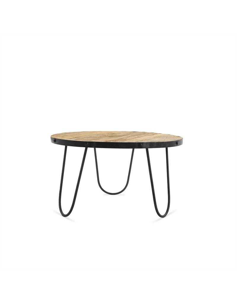 Damn Coffee table Round Industrial 80
