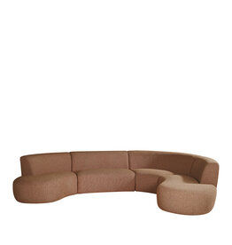 Damn LABEL51 Bank Florence - Coral - Royal Boucle - Organisch