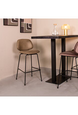 Damn LABEL51 Barkruk Bello - Moss - Micro Suede - Hoog