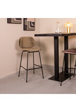 Damn LABEL51 Barkruk Bello - Hunter - Fluweel - Hoog