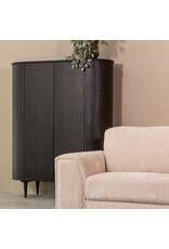 Damn LABEL51 Bergkast Oliva - Zwart - Eiken - 125 cm