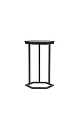 Damn LABEL51 Bijzettafel Slide - Zwart - Mangohout - One Size