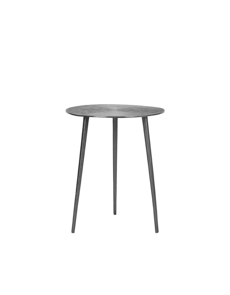 Damn LABEL51 Bijzettafel Nobby - Grijs - Metaal - 40 cm