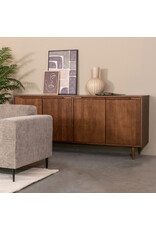 Damn LABEL51 Dressoir Jule - Walnoot - Eiken - 200 cm