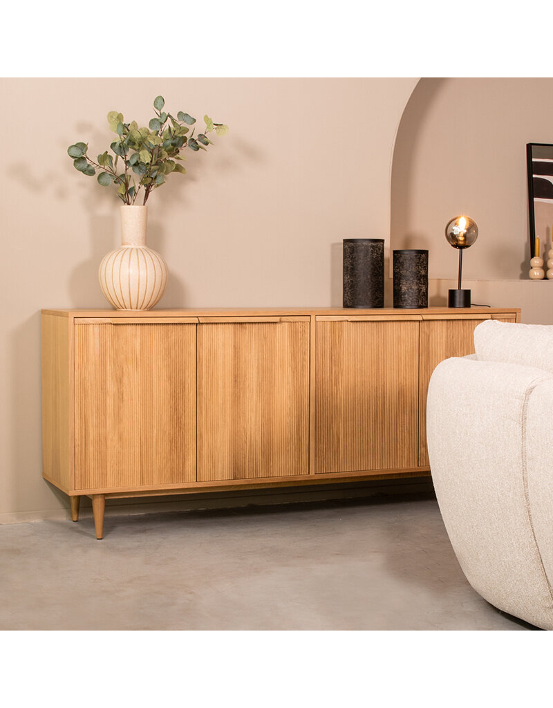 Damn LABEL51 Dressoir Jule - Naturel - Eiken - 200 cm