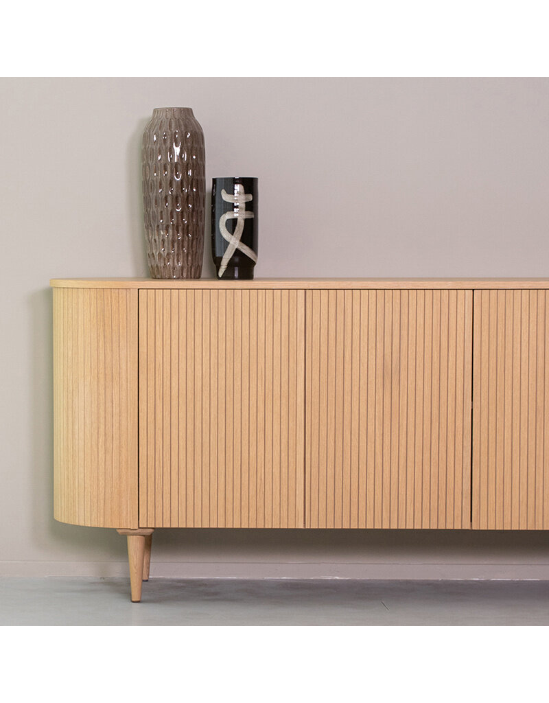 Damn LABEL51 Dressoir Oliva - Naturel - Eiken - 220 cm