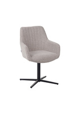 Damn LABEL51 Eetkamerstoel Mira - Naturel - Royal Boucle - One size