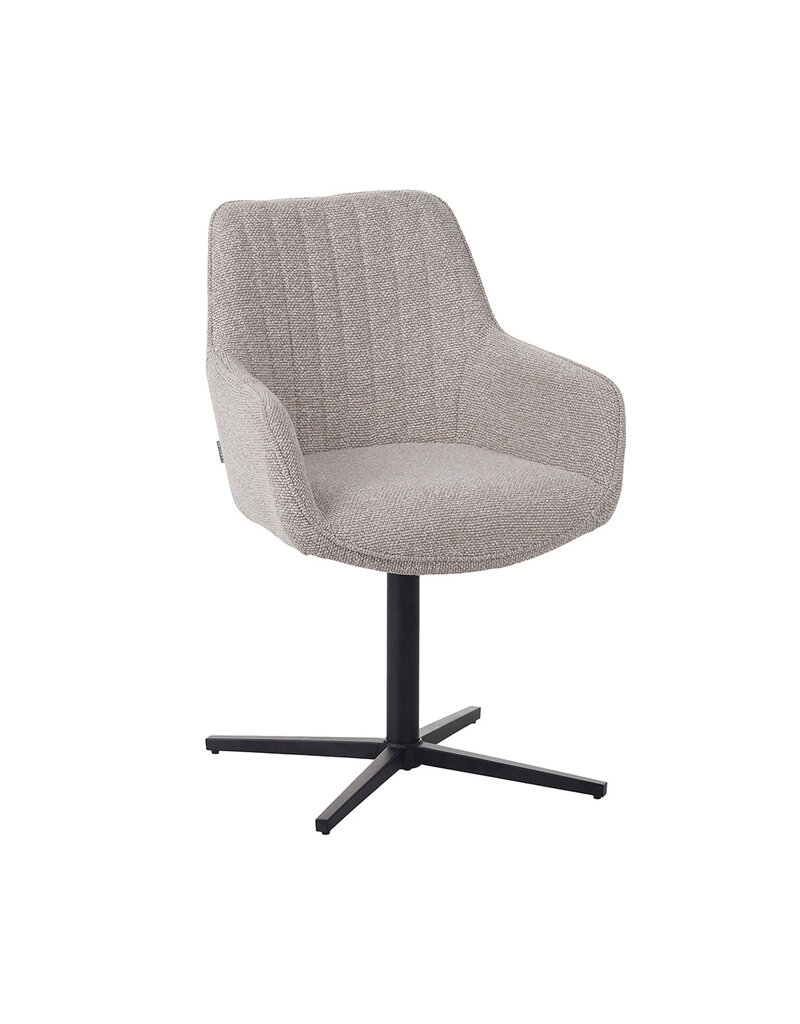 Damn LABEL51 Eetkamerstoel Mira - Naturel - Royal Boucle - One size