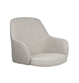 Damn LABEL51 Eetkamerstoel Mix and Match - Naturel - Royal Boucle - One Size