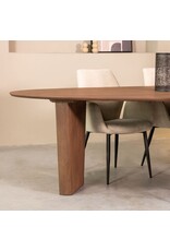 Damn LABEL51 Eetkamertafel Wow - Nature Smooth - Mangohout - 240 cm