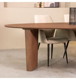 Damn LABEL51 Eetkamertafel Wow - Nature Smooth - Mangohout - 240 cm