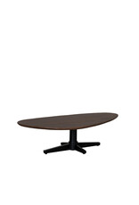 Damn LABEL51 Eetkamertafel Rosie - Espresso - Mangohout - 140 cm