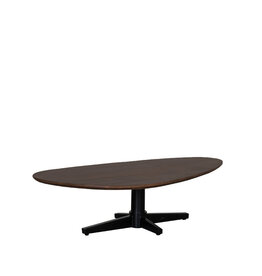 Damn LABEL51 Eetkamertafel Rosie - Espresso - Mangohout - 140 cm