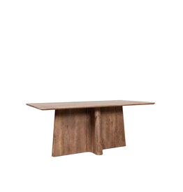 Damn LABEL51 Eetkamertafel Scott - Nature Smooth - Mangohout - 200 cm