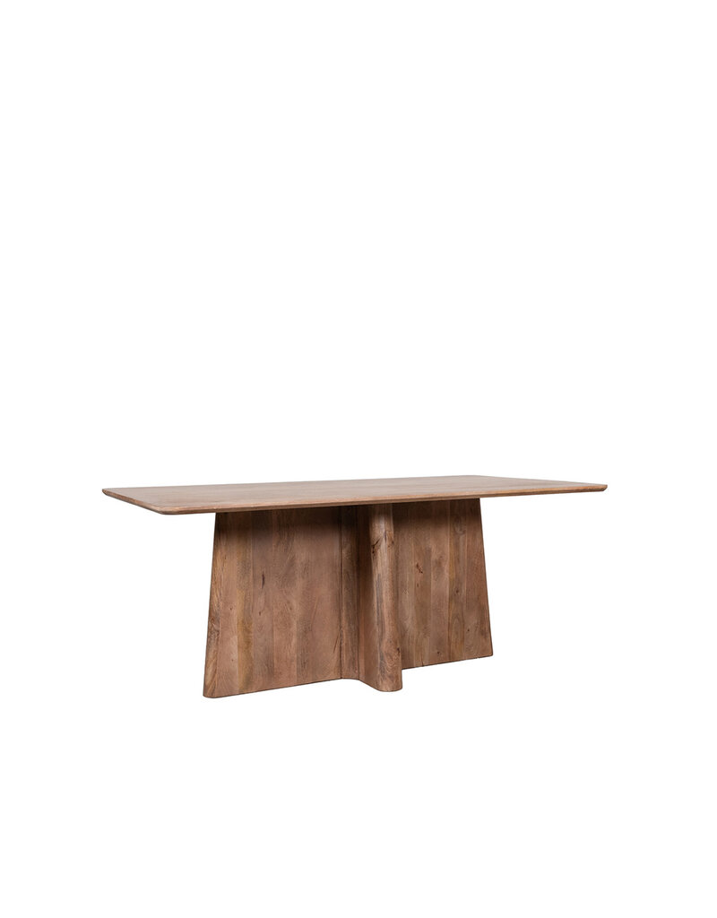 Damn LABEL51 Eetkamertafel Scott - Nature Smooth - Mangohout - 200 cm
