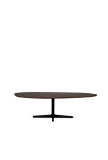 Damn LABEL51 Eetkamertafel Rosie - Espresso - Mangohout - 260 cm - Organisch