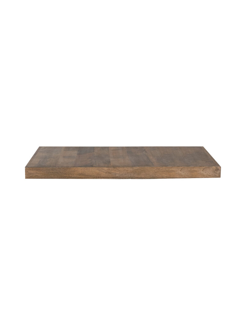 Damn LABEL51 Eetkamertafel Tafelblad Straight Edge - Naturel - Mangohout - 120 cm Straight