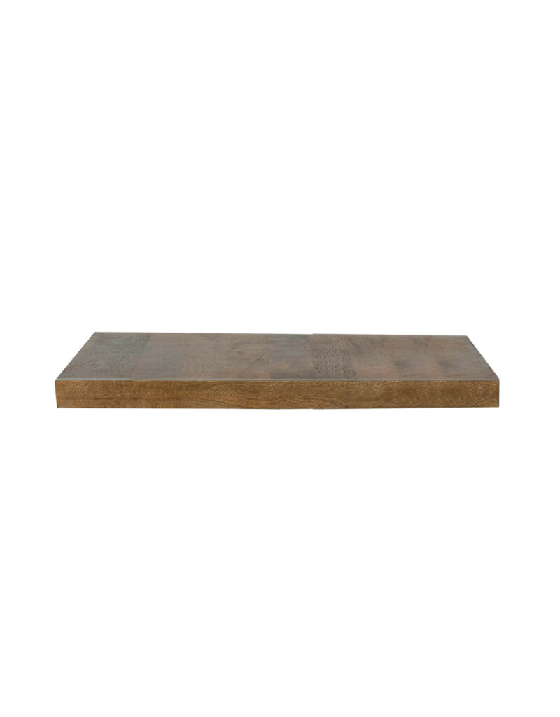Damn LABEL51 Eetkamertafel Tafelblad Straight Edge - Nature Smooth - Mangohout - 120 cm Straight