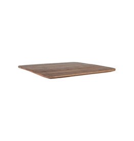 Damn LABEL51 Eetkamertafel Tafelblad Sloppy Edge - Nature Smooth - Mangohout - 70 cm Sloppy