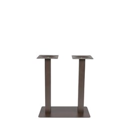 Damn LABEL51 Eetkamertafel Tafelpoot Dubbel - Brons - Metaal - Dubbel - 92 cm