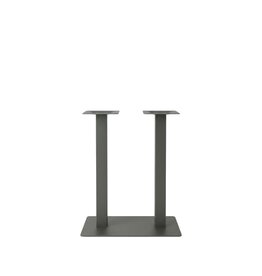 Damn LABEL51 Eetkamertafel Tafelpoot Dubbel - Hunter - Metaal - Dubbel - 92 cm