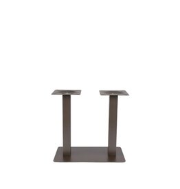 Damn LABEL51 Eetkamertafel Tafelpoot Dubbel - Brons - Metaal - 72 cm