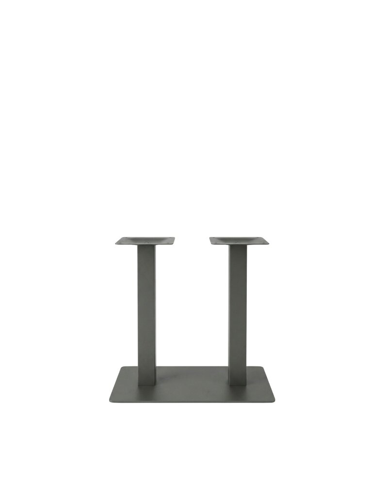 Damn LABEL51 Eetkamertafel Tafelpoot Dubbel - Hunter - Metaal - 72 cm