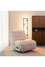 Damn LABEL51 Fauteuil Take It Easy - Naturel - Boucle - One Size