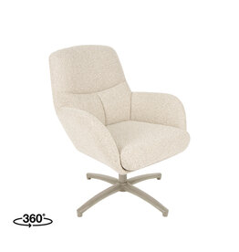 Damn LABEL51 Fauteuil Chill Zone - Naturel - Royal Boucle - One Size