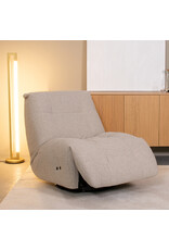Damn LABEL51 Fauteuil Relax and Recharge - Naturel - Royal Boucle - Met Accu