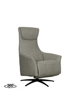 Damn LABEL51 Fauteuil Lund - Mushroom - Royal Boucle - 2-Motorig - Met Massagefunctie
