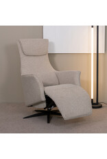 Damn LABEL51 Fauteuil Lund - Naturel - Royal Boucle - 2-Motorig - Met Massagefunctie