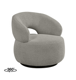 Damn LABEL51 Fauteuil Nusenna - Mushroom - Royal Boucle - One size
