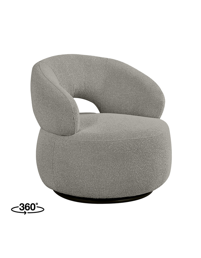 Damn LABEL51 Fauteuil Nusenna - Mushroom - Royal Boucle - One size