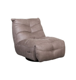 Damn LABEL51 Fauteuil Powernap Station - Taupe - Micro Suede - One Size