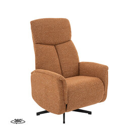 Damn LABEL51 Fauteuil Aarhus - Coral - Royal Boucle - 2-Motorig
