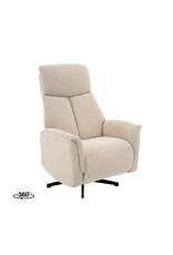 Damn LABEL51 Fauteuil Aarhus - Naturel - Royal Boucle - 2-Motorig