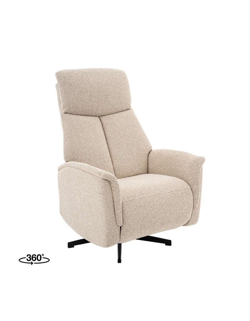 Damn LABEL51 Fauteuil Aarhus - Naturel - Royal Boucle - 2-Motorig
