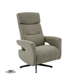 Damn LABEL51 Fauteuil Tampere - Mushroom - Royal Boucle - One Size