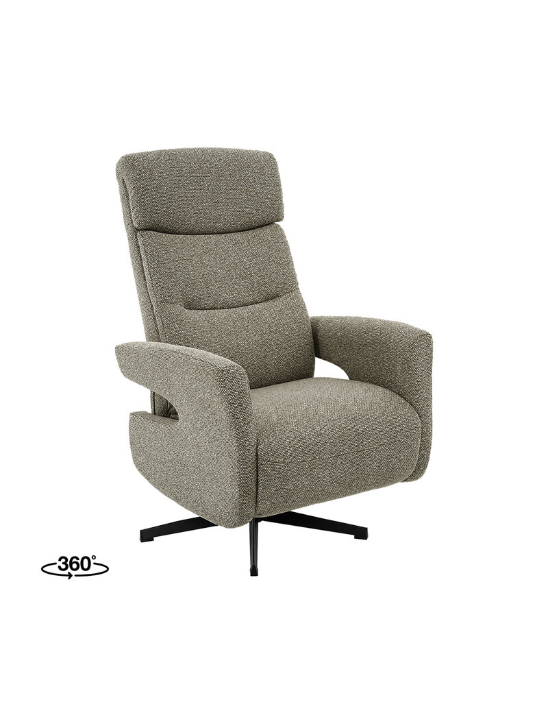 Damn LABEL51 Fauteuil Tampere - Mushroom - Royal Boucle - One Size