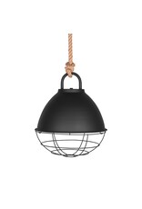 Damn LABEL51 Hanglamp Korf - Zwart - Metaal - M