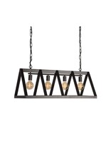Damn LABEL51 Hanglamp Roof - Zwart - Metaal - SALE