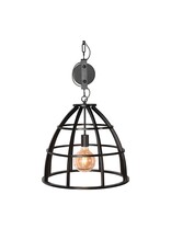 Damn LABEL51 Hanglamp Fuse - Zwart - Metaal - SALE