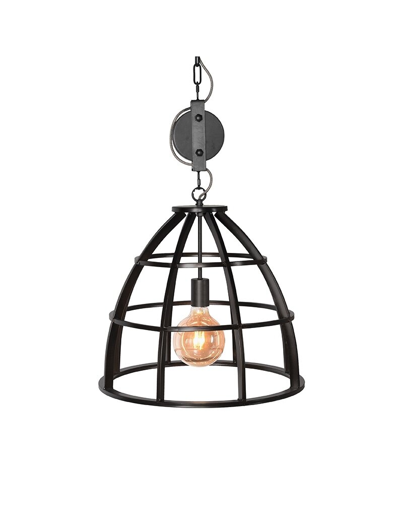 Damn LABEL51 Hanglamp Fuse - Zwart - Metaal - SALE