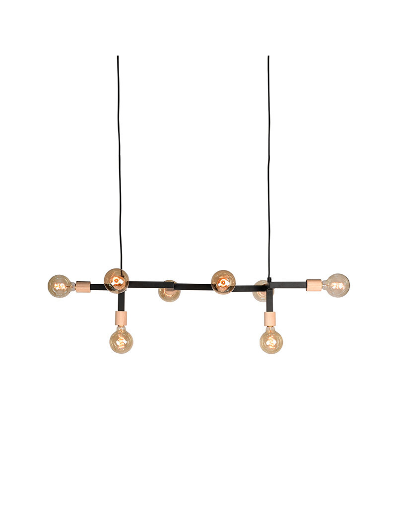 Damn LABEL51 Hanglamp Loco - Zwart - Metaal - SALE