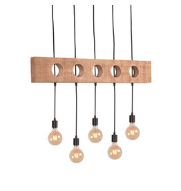 Damn LABEL51 Hanglamp Timber - Zwart - Metaal - SALE