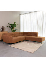 Damn LABEL51 Hoekbank Bolzano - Coral - Royal Boucle - Rechts Voorstaand